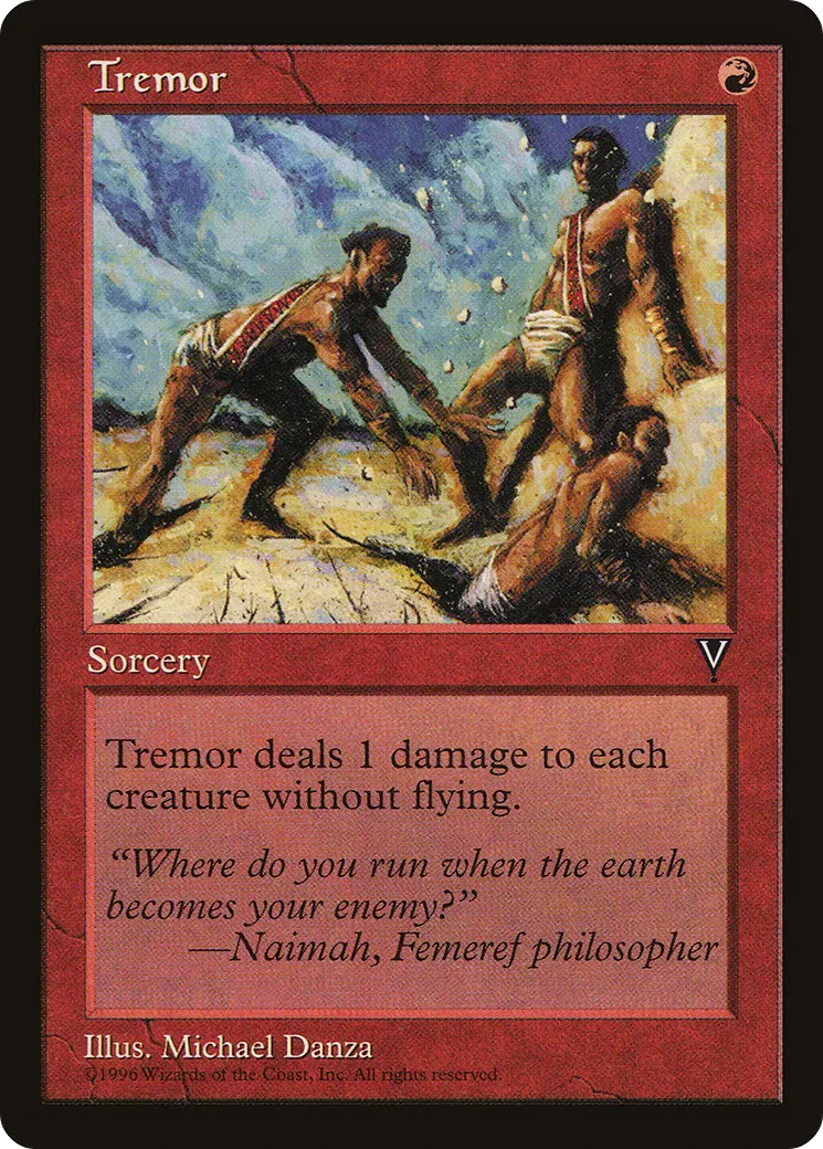Tremblement — Visions — Magic: The Gathering