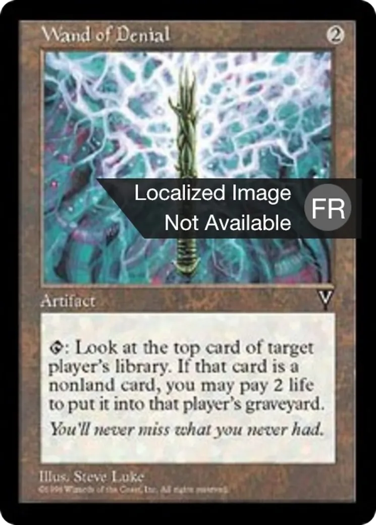 Bâtonnet de déni — Visions — Magic: The Gathering