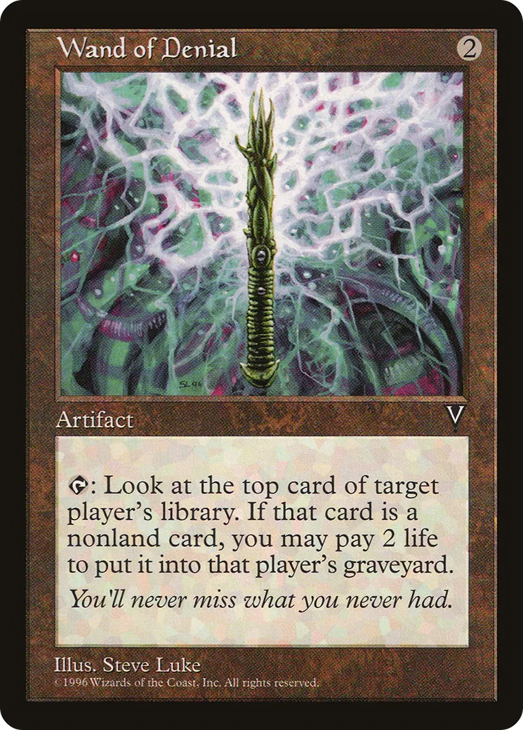 Wand of Denial — Visions — Magic: The Gathering