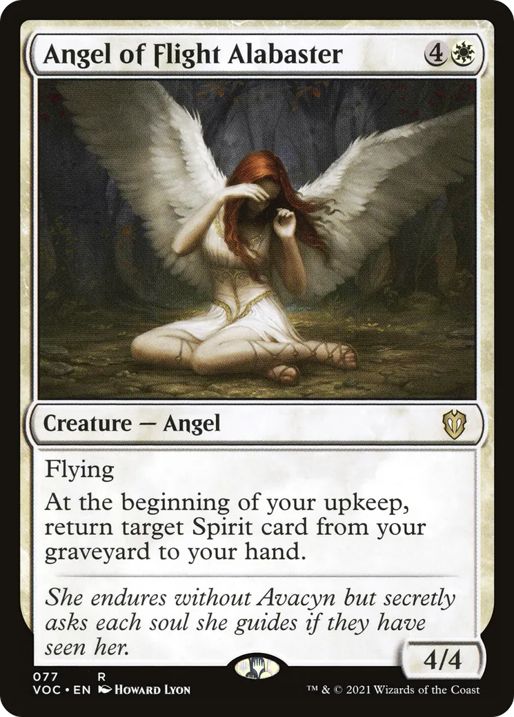 Ange du vol d'albâtre — Crimson Vow Commander — Magic: The Gathering