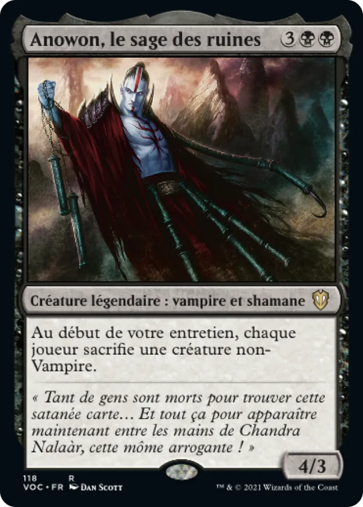 Anowon, le sage des ruines from Crimson Vow Commander - Magic: The Gathering