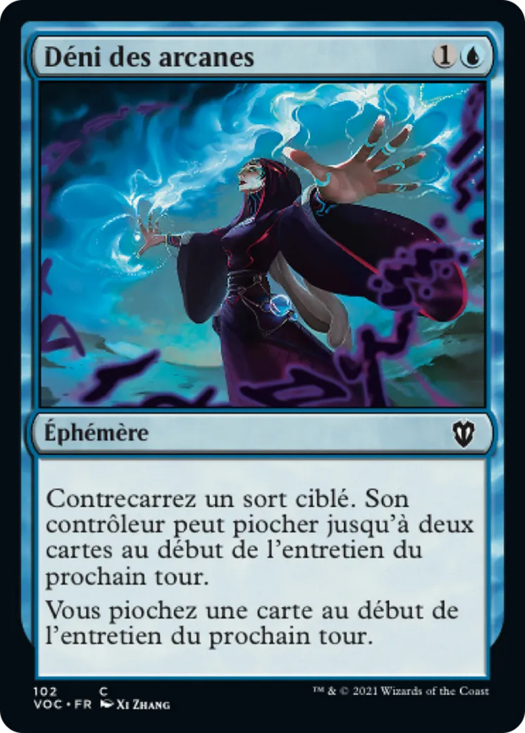 Déni des arcanes — Crimson Vow Commander — Magic: The Gathering