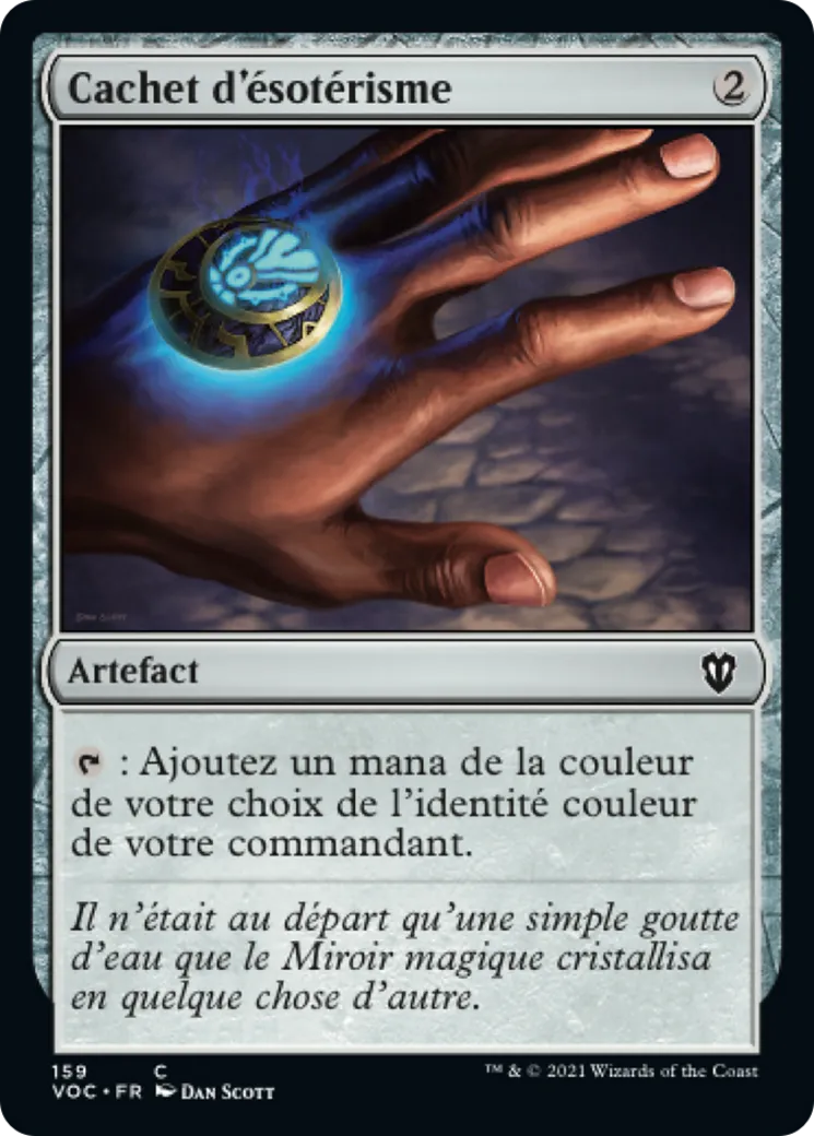 Cachet d'ésotérisme — Crimson Vow Commander — Magic: The Gathering