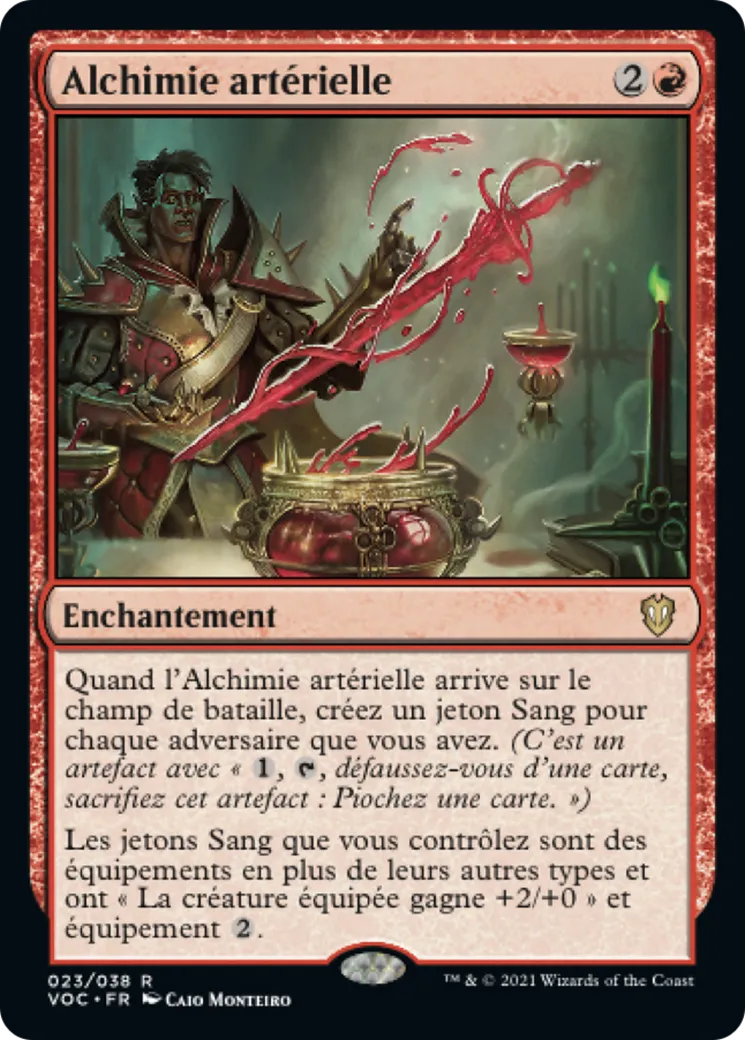 Alchimie artérielle from Crimson Vow Commander - Magic: The Gathering