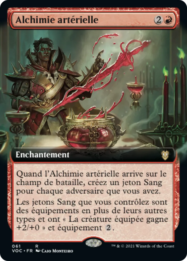 Alchimie artérielle — Crimson Vow Commander — Magic: The Gathering