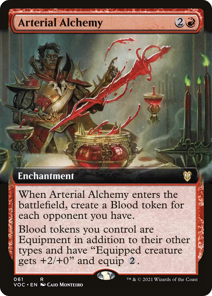 Arterial Alchemy from Crimson Vow Commander - Magic: The Gathering