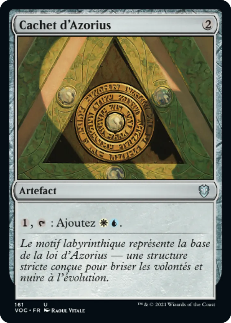 Cachet d'Azorius — Crimson Vow Commander — Magic: The Gathering