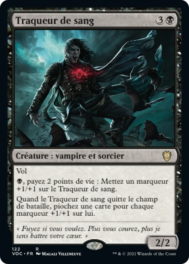 Traqueur de sang — Crimson Vow Commander — Magic: The Gathering