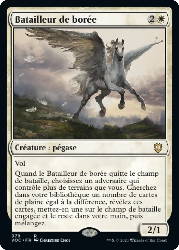 Batailleur de borée — Crimson Vow Commander — Magic: The Gathering