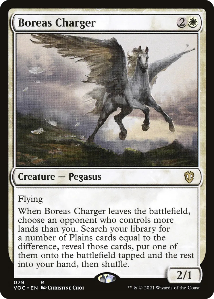 Boreas Charger — Crimson Vow Commander — Magic: The Gathering