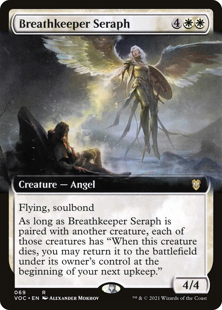 Breathkeeper Seraph — Crimson Vow Commander — Magic: The Gathering
