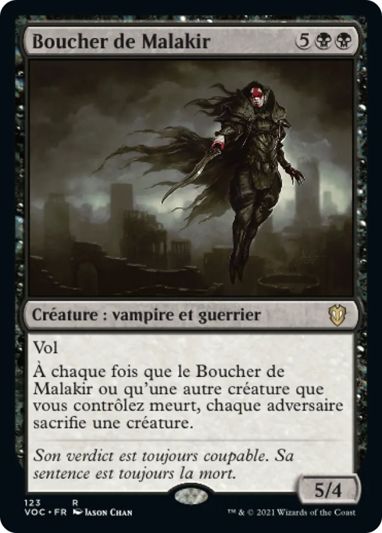 Boucher de Malakir — Crimson Vow Commander — Magic: The Gathering