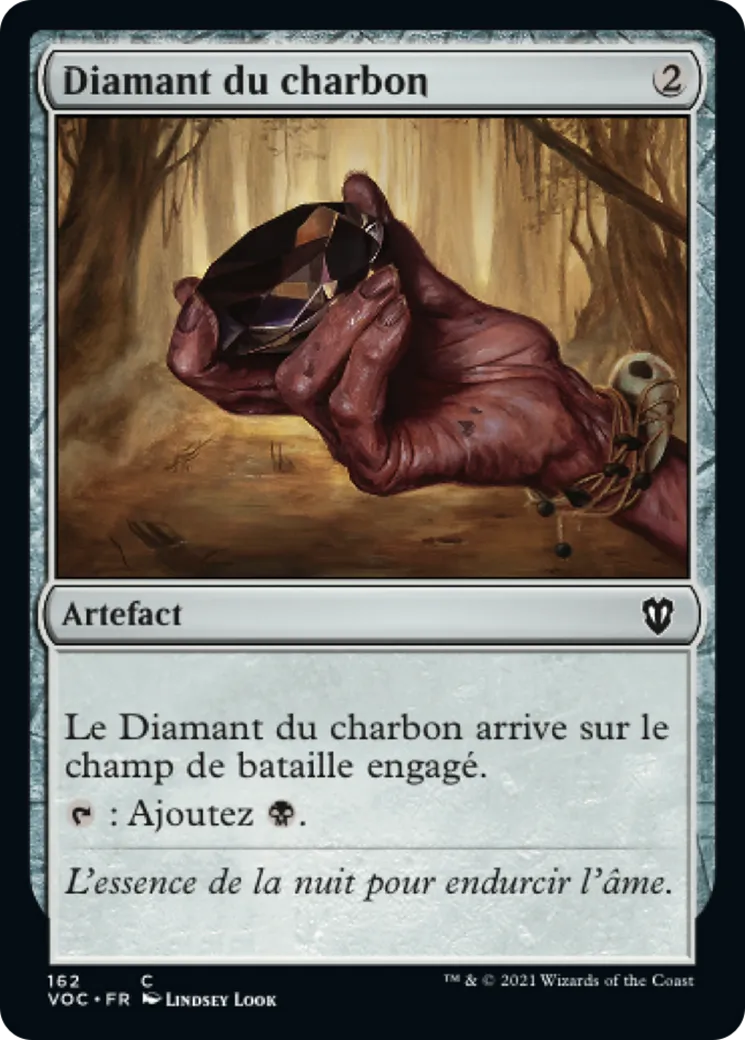 Diamant du charbon — Crimson Vow Commander — Magic: The Gathering