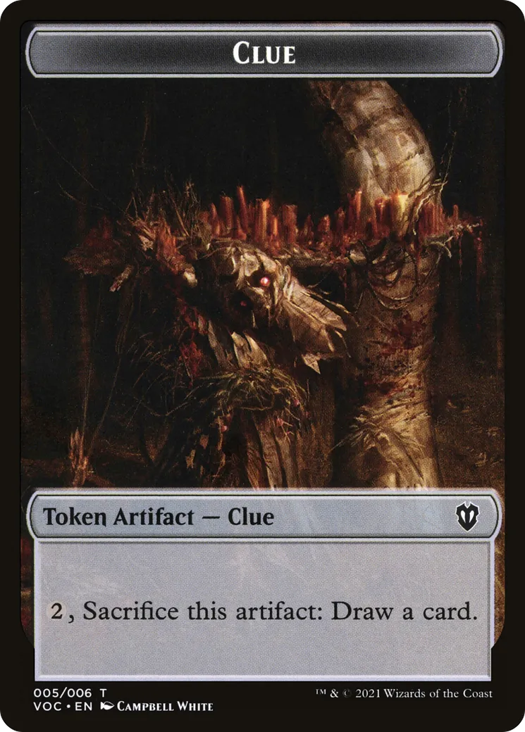 Clue — Crimson Vow Commander — Magic: The Gathering