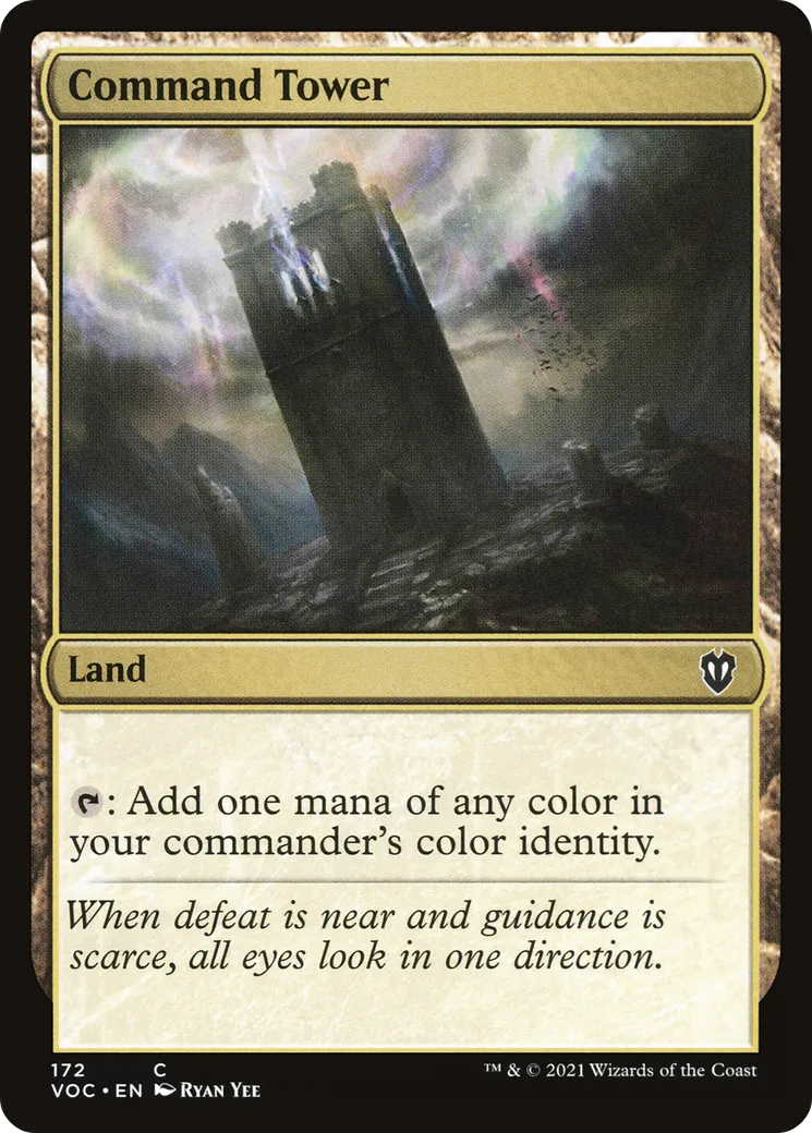 Tour de commandement — Crimson Vow Commander — Magic: The Gathering