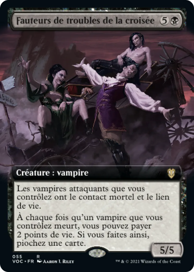 Fauteurs de troubles de la croisée from Crimson Vow Commander - Magic: The Gathering