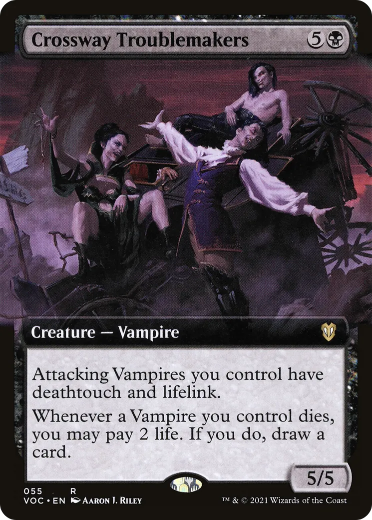 Crossway Troublemakers — Crimson Vow Commander — Magic: The Gathering