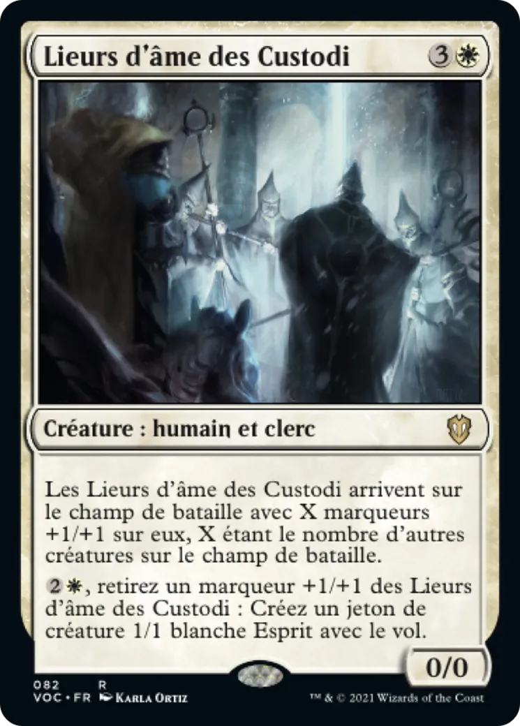 Lieurs d'âme des Custodi — Crimson Vow Commander — Magic: The Gathering