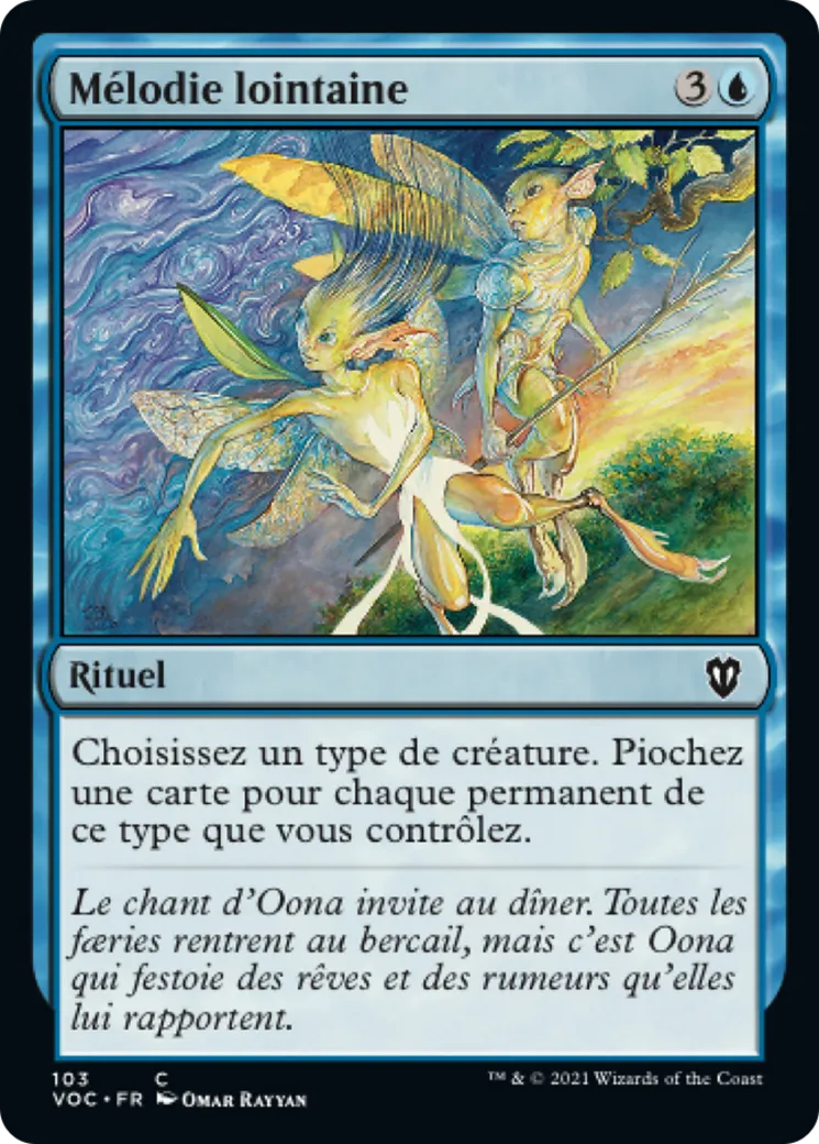 Mélodie lointaine — Crimson Vow Commander — Magic: The Gathering
