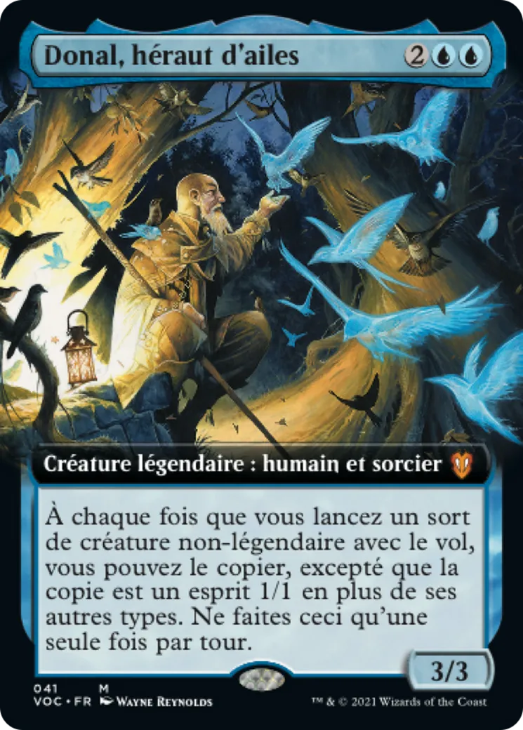 Donal, héraut d'ailes from Crimson Vow Commander - Magic: The Gathering