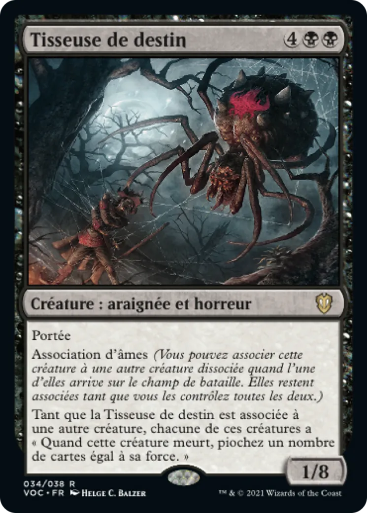 Tisseuse de destin — Crimson Vow Commander — Magic: The Gathering