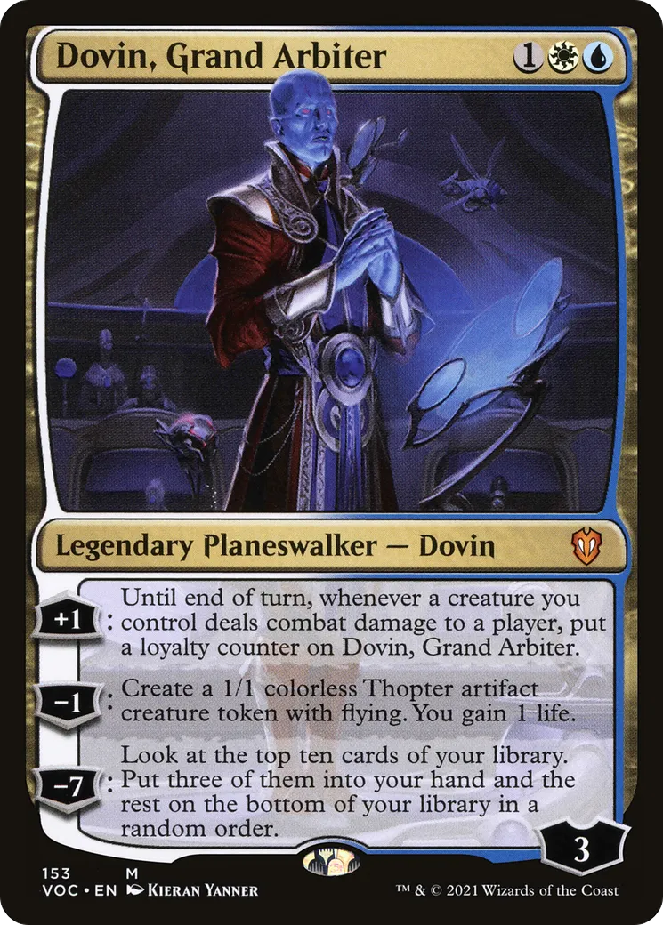Dovin, grand arbitre — Crimson Vow Commander — Magic: The Gathering