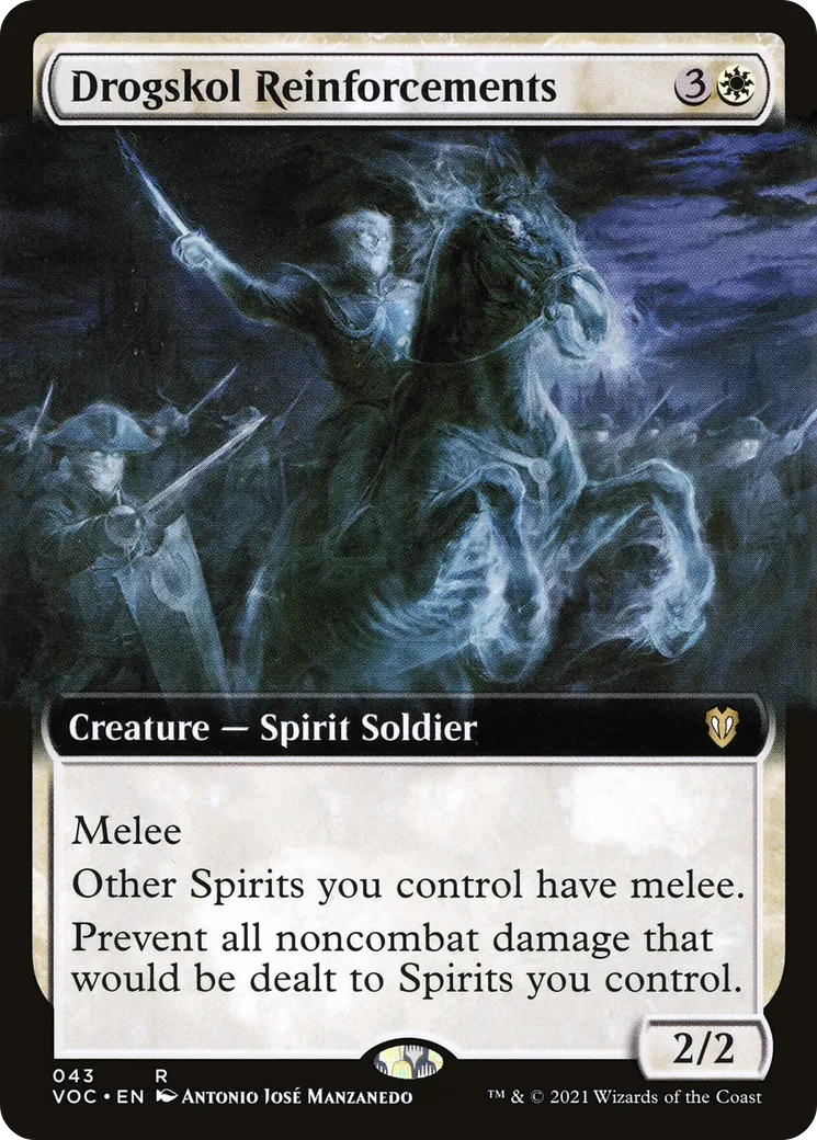 Drogskol Reinforcements — Crimson Vow Commander — Magic: The Gathering