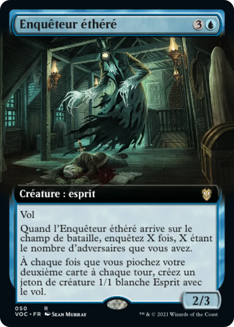 Enquêteur éthéré — Crimson Vow Commander — Magic: The Gathering