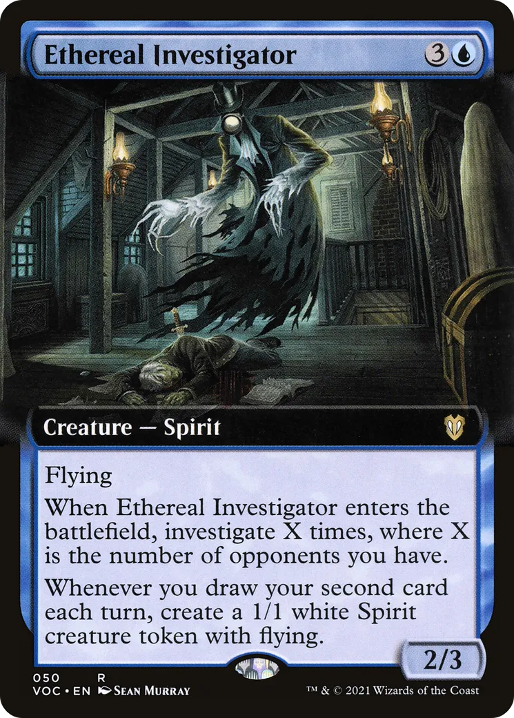 Ethereal Investigator — Crimson Vow Commander — Magic: The Gathering