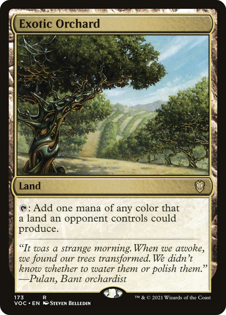 Exotic Orchard — Crimson Vow Commander — Magic: The Gathering