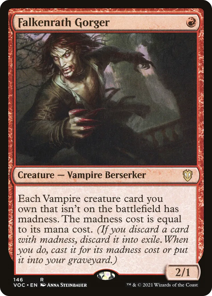 Avaleur Falkenrath — Crimson Vow Commander — Magic: The Gathering
