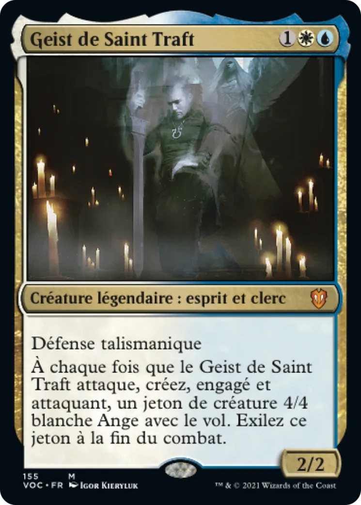 Geist de Saint Traft — Crimson Vow Commander — Magic: The Gathering