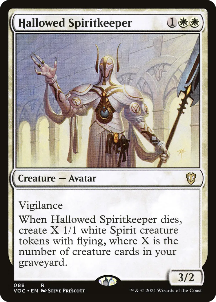 Hallowed Spiritkeeper — Crimson Vow Commander — Magic: The Gathering