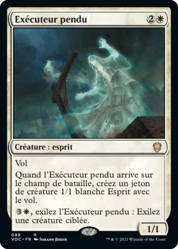 Exécuteur pendu — Crimson Vow Commander — Magic: The Gathering