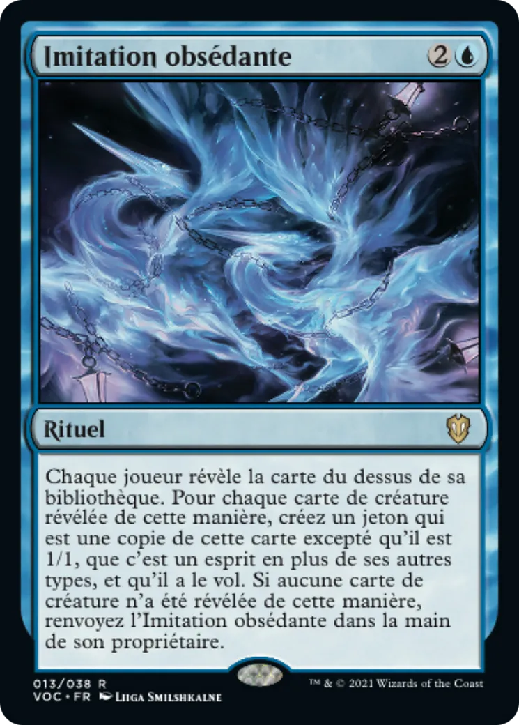 Imitation obsédante — Crimson Vow Commander — Magic: The Gathering