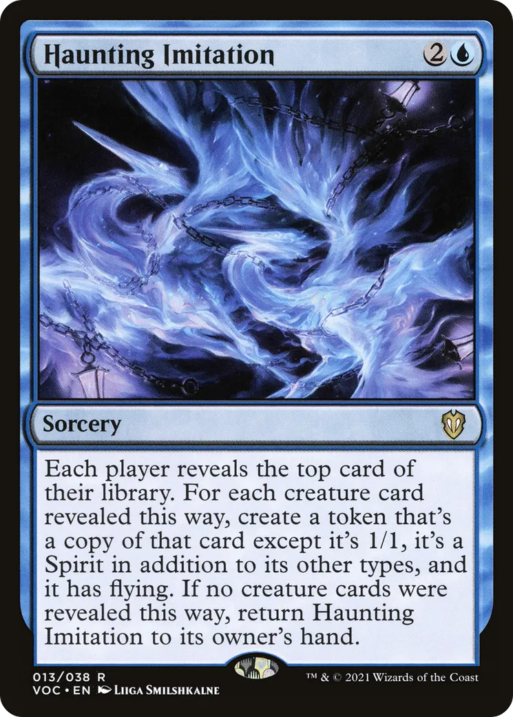 Haunting Imitation — Crimson Vow Commander — Magic: The Gathering