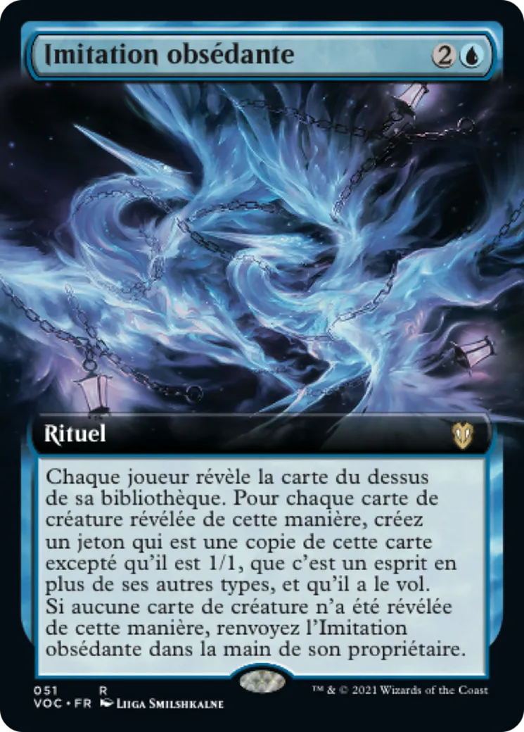 Imitation obsédante from Crimson Vow Commander - Magic: The Gathering