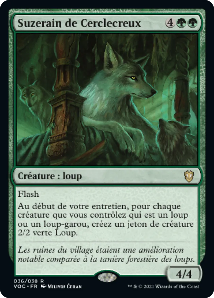 Suzerain de Cerclecreux — Crimson Vow Commander — Magic: The Gathering