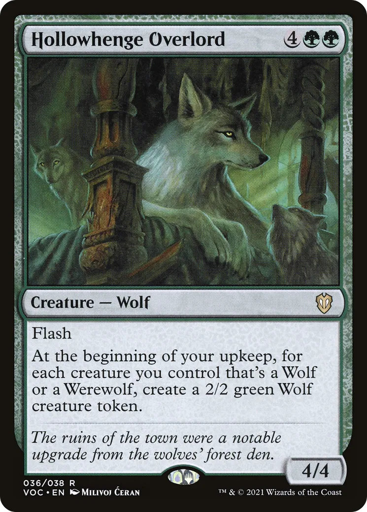 Hollowhenge Overlord — Crimson Vow Commander — Magic: The Gathering