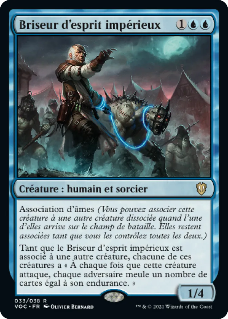 Briseur d'esprit impérieux from Crimson Vow Commander - Magic: The Gathering