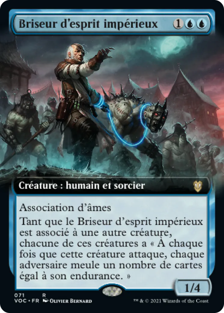 Briseur d'esprit impérieux — Crimson Vow Commander — Magic: The Gathering