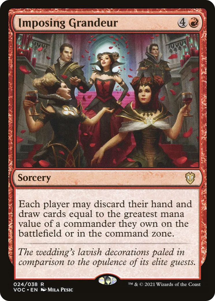 Imposing Grandeur — Crimson Vow Commander — Magic: The Gathering