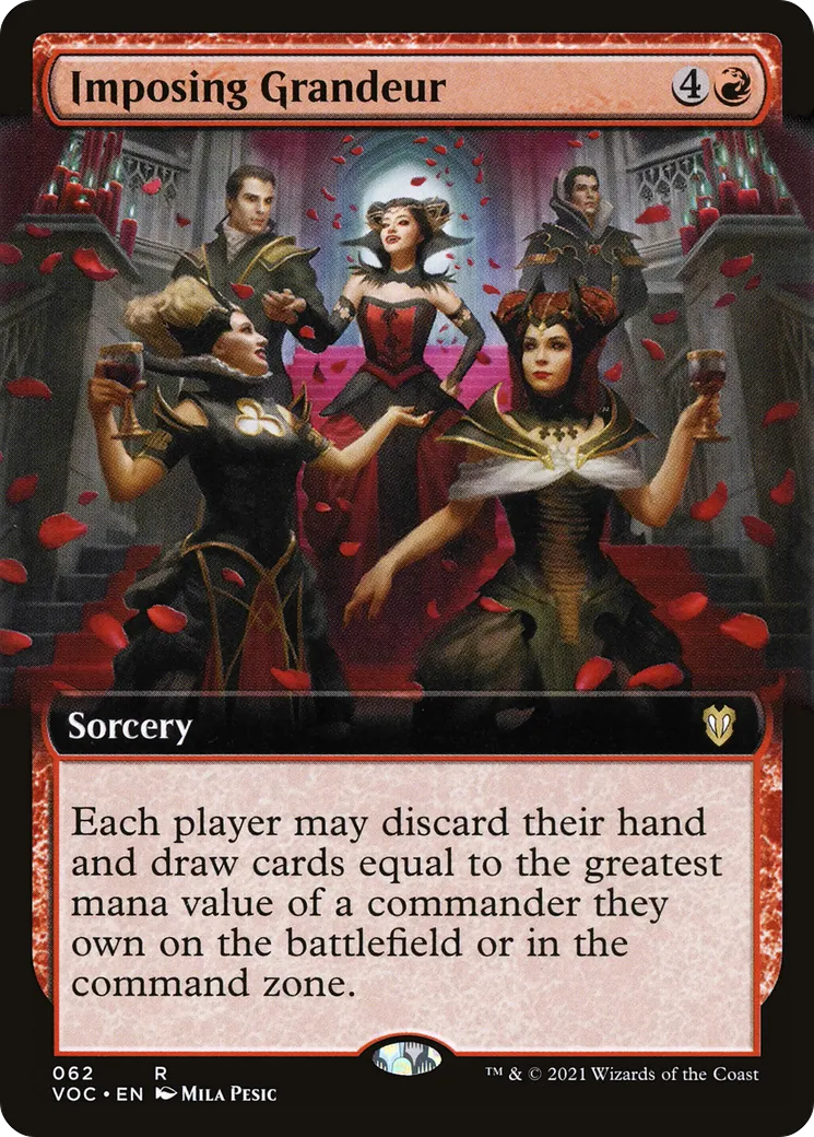 Imposing Grandeur — Crimson Vow Commander — Magic: The Gathering
