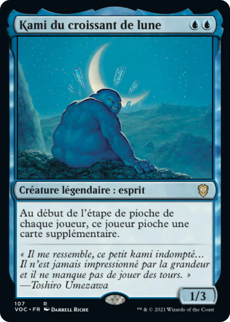 Kami du croissant de lune from Crimson Vow Commander - Magic: The Gathering