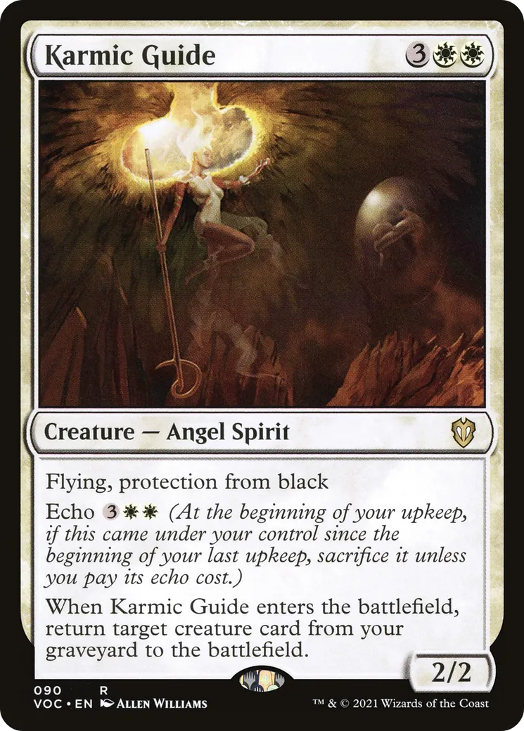 Karmic Guide — Crimson Vow Commander — Magic: The Gathering
