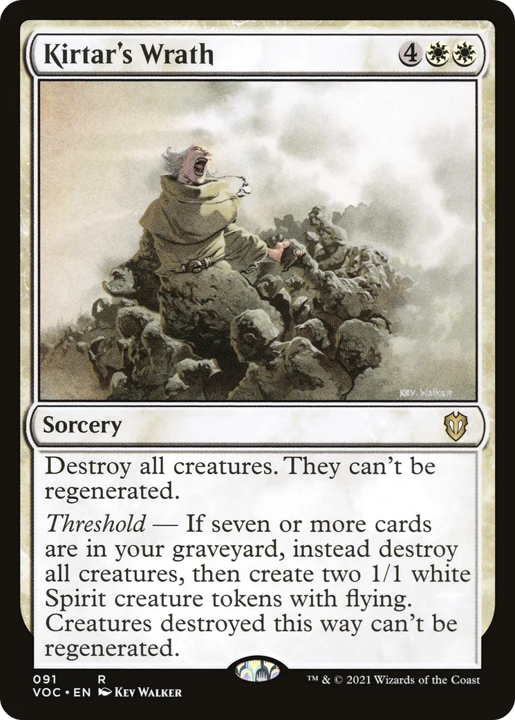 Kirtar's Wrath — Crimson Vow Commander — Magic: The Gathering