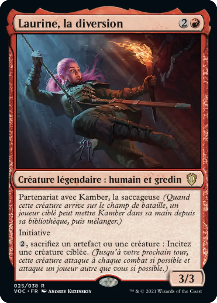 Laurine, la diversion — Crimson Vow Commander — Magic: The Gathering