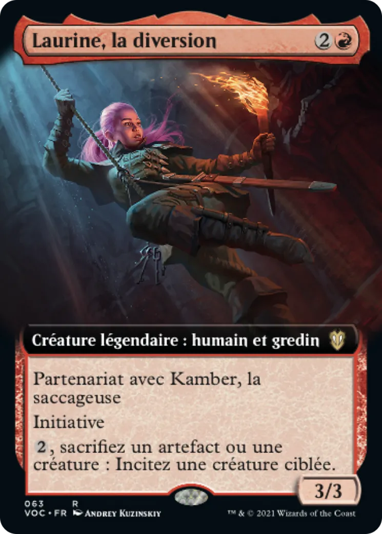 Laurine, la diversion — Crimson Vow Commander — Magic: The Gathering