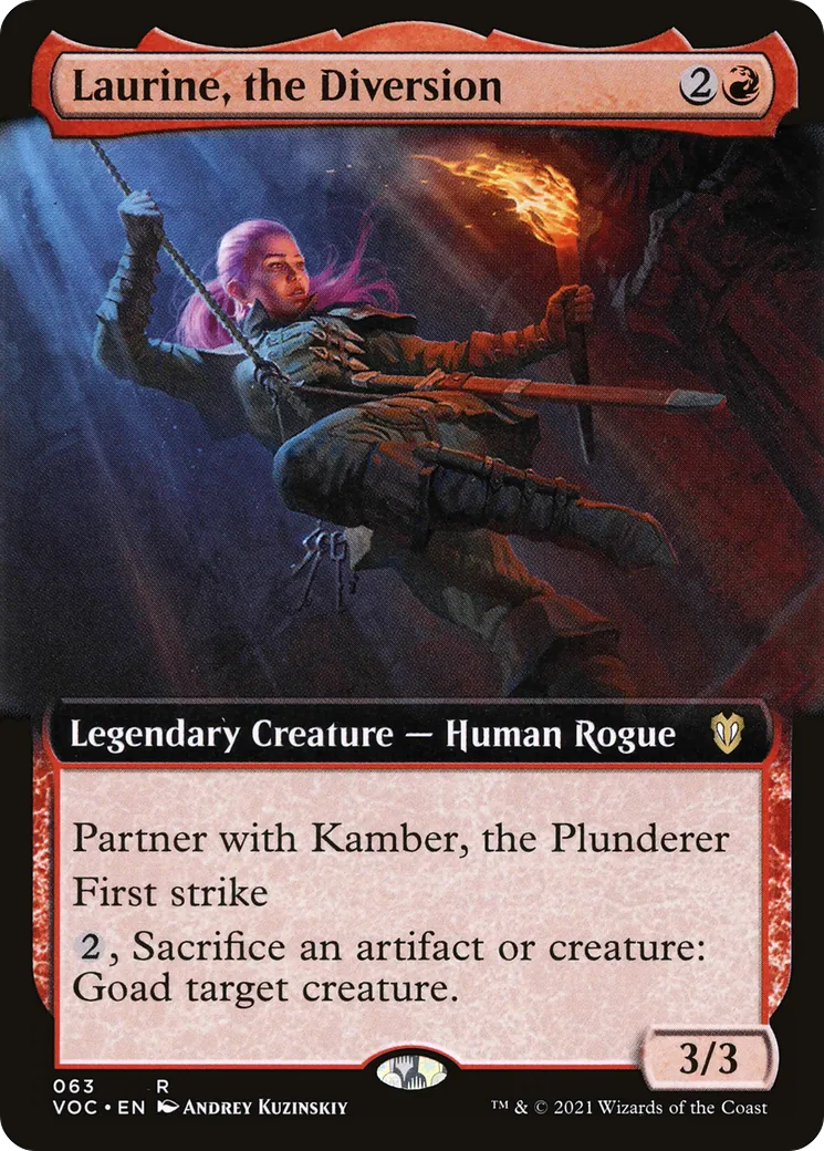 Laurine, the Diversion — Crimson Vow Commander — Magic: The Gathering