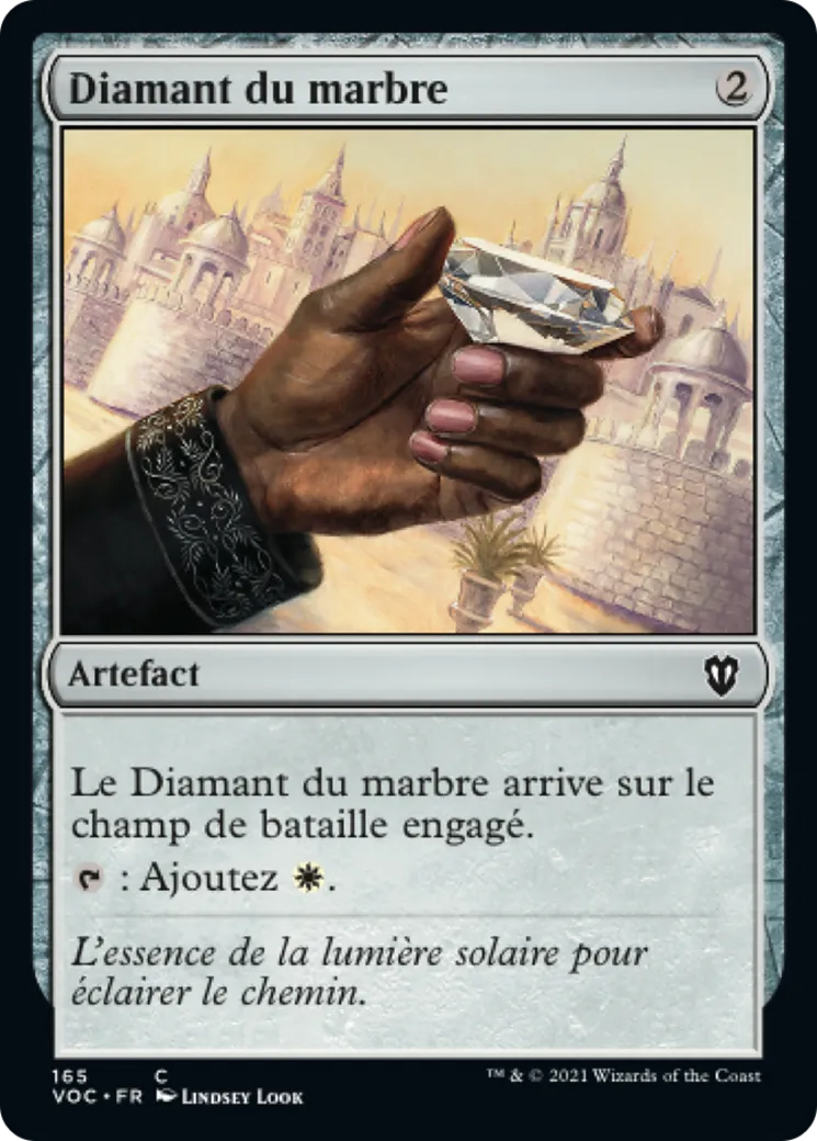 Diamant du marbre — Crimson Vow Commander — Magic: The Gathering